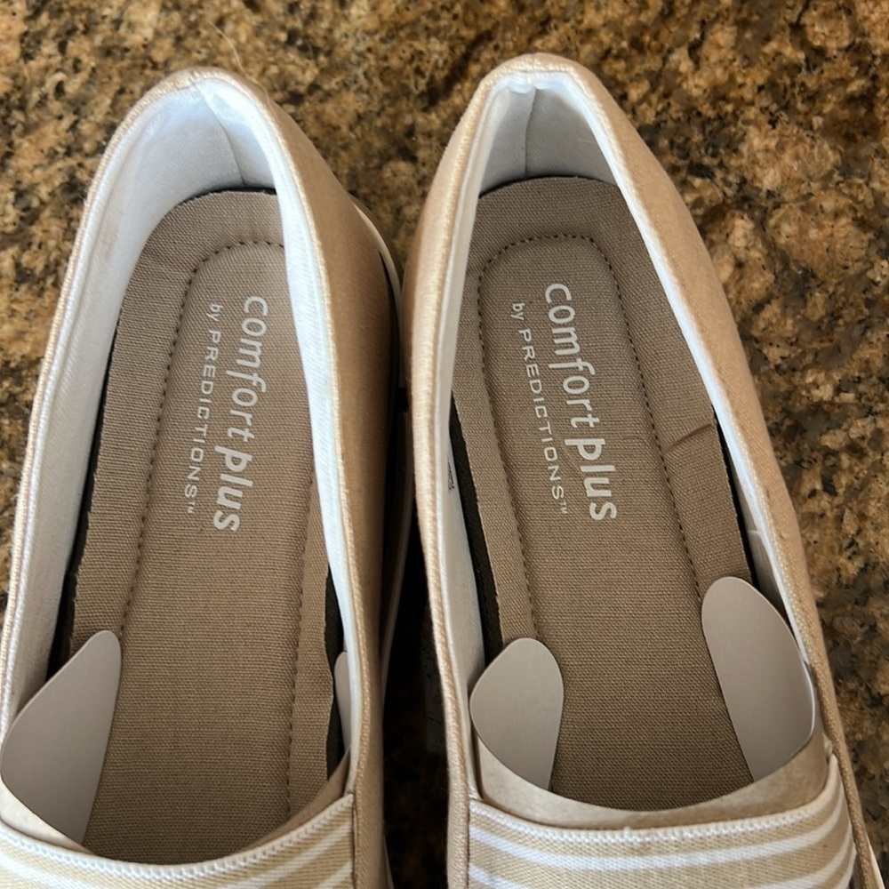 Tan Slip On Shoes - Picture 2 of 9